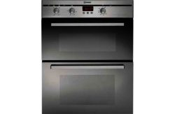 Indesit FIMU23IX Double Electric Oven - S/Steel